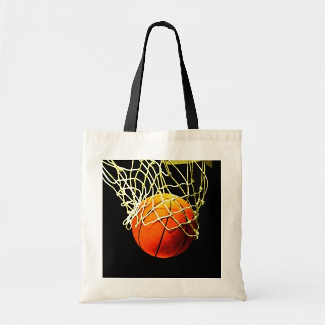 Tote Bag Balle de basket (Devant)