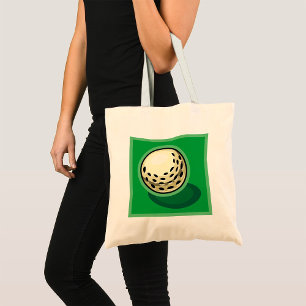 Tote Bag Balle de golf sur le vert Golf Sport