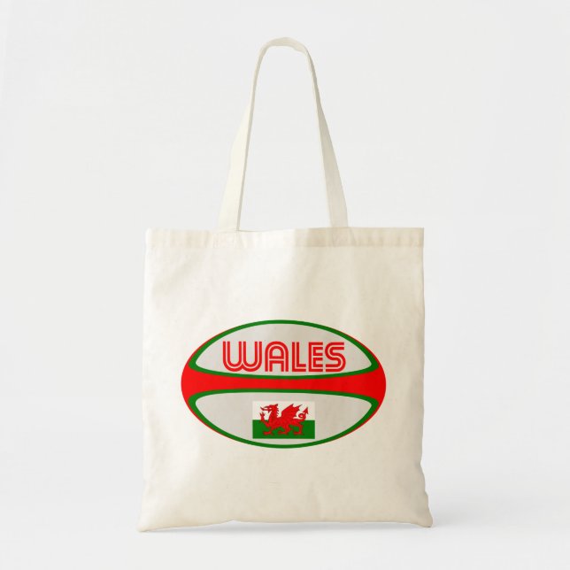 Tote Bag Balle de rugby à XV (Devant)