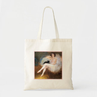 Tote Bag Ballerina et chat noir
