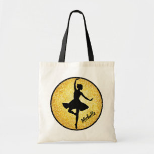 Tote Bag Ballerine de ballet de danse tendance moderne pers