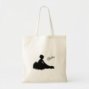 Tote Bag Ballerine Fatiguée Personnalisée avec Nom