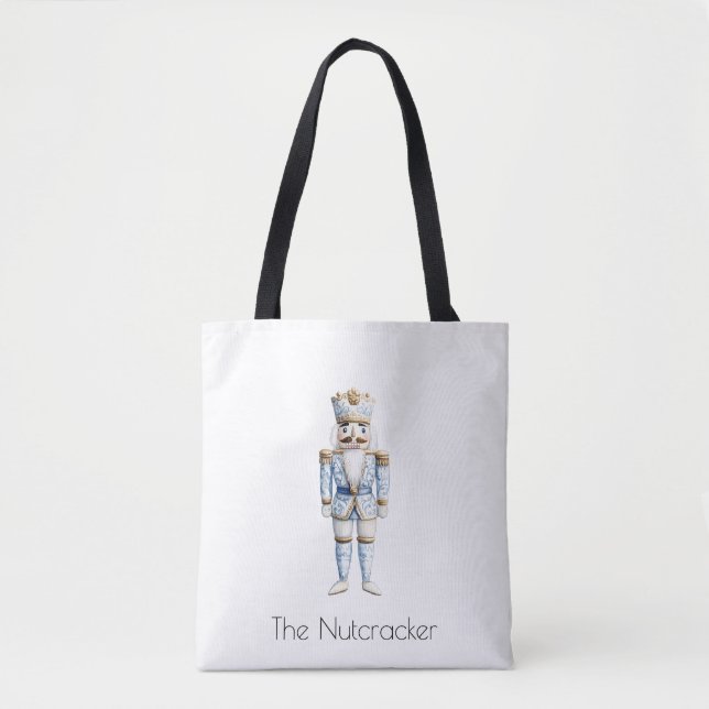 Tote Bag Ballet de craquelette d'aquarelle (Devant)