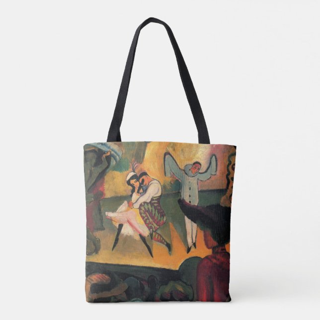 Tote Bag Ballets Russes, Ballet russe par August Macke (Dos)
