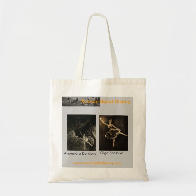 Tote Bag Ballets Russes Danilova/Spessiva (Devant)
