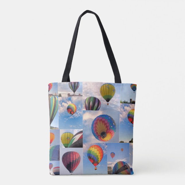 Tote Bag Ballons à air chaud - fourre-tout (Dos)