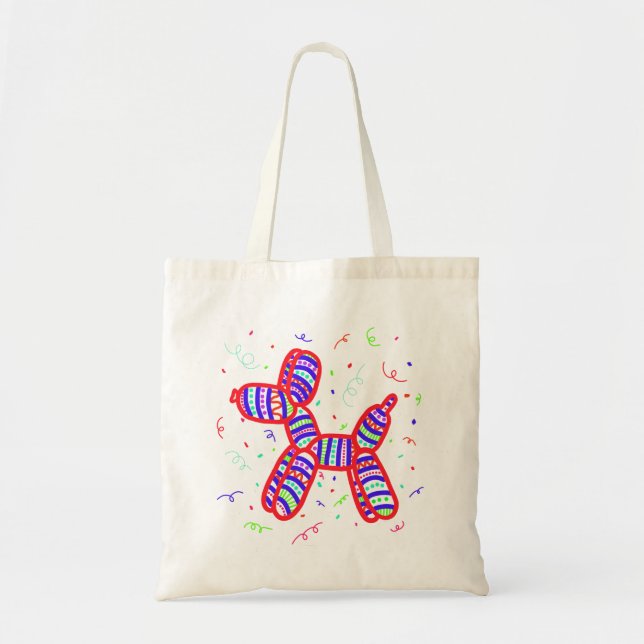 Tote Bag Balloon Dogs Party (Devant)