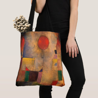 Tote Bag Balloon rouge par Paul Klee