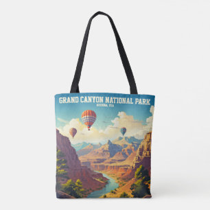 Tote Bag Balloon vintage Voyages Parc national du Grand Can