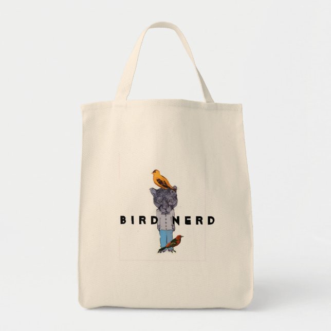 Tote Bag Ballot fourre-tout d'oiseau (Devant)
