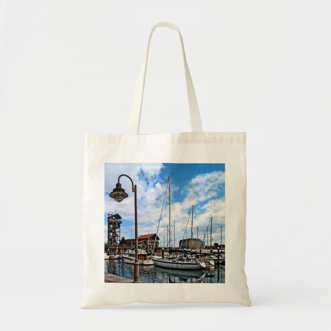 Tote Bag Baltimore MD - Marina près de Fells Point (Devant)