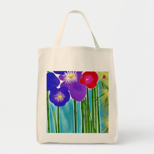 Tote Bag Bamboo Grocery Fourre-tout (Devant)