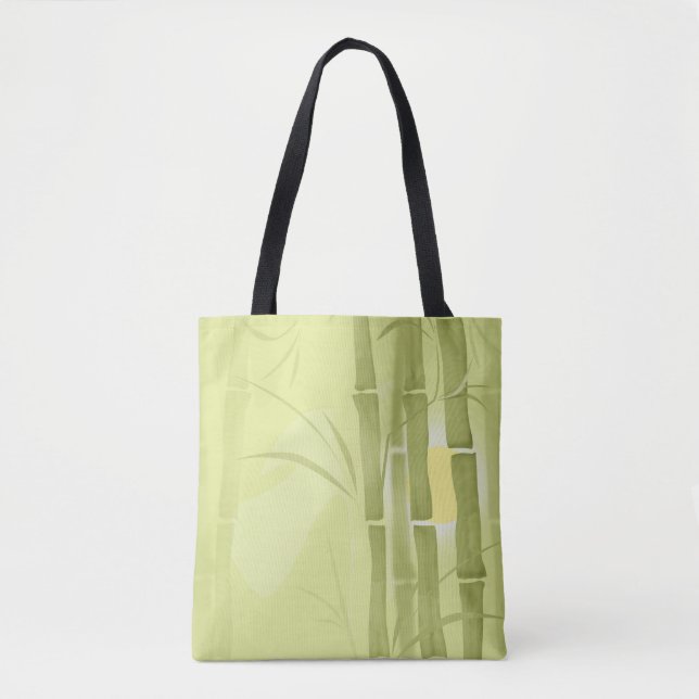 Tote Bag Bamboo vert (Devant)