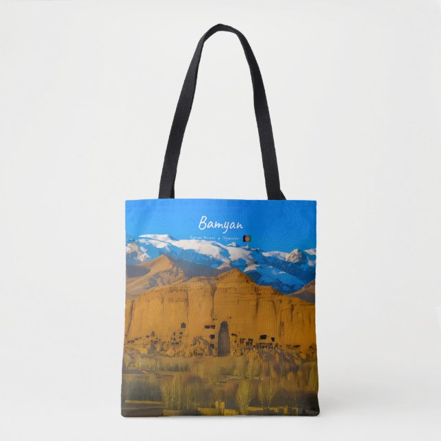 Tote Bag Bamyan, Afghanistan - Vallée de la falaise de Boud (Devant)