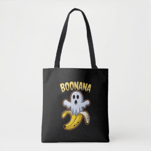 Tote Bag Banane fantôme mignon Boonana Halloween