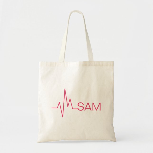 Tote Bag Bande cardiaque Médicale| Pour les médecins et les (Devant)