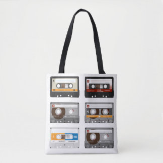 Tote Bag Bande de cassette Fourre-tout