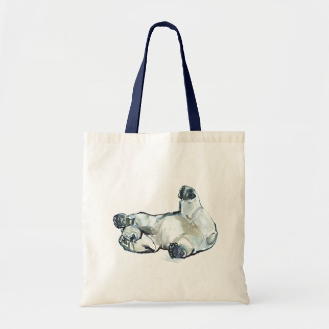 Tote Bag Bande de frottement de neige (Devant)