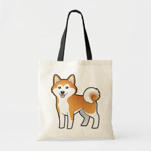 Tote Bag Bande dessinée Akita Inu/Shiba Inu