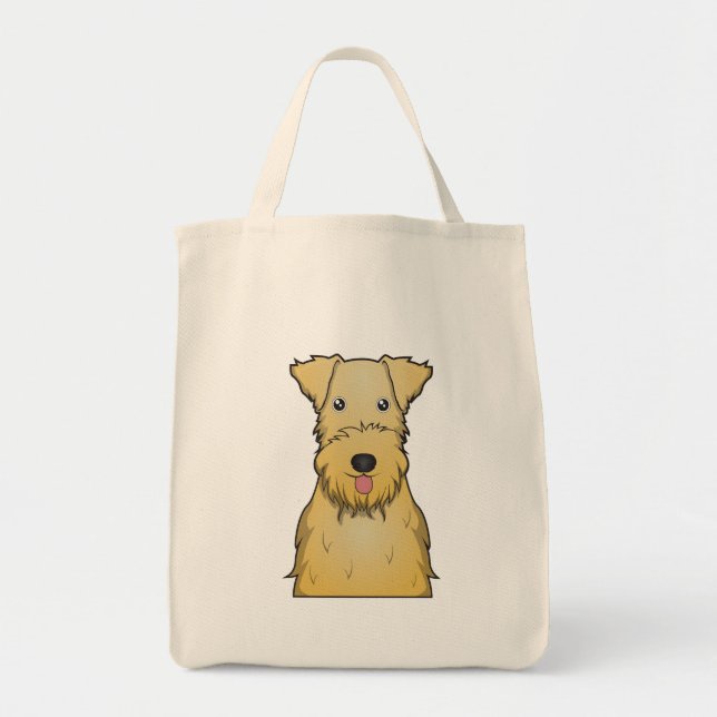 Tote Bag Bande dessinée de région des lacs Terrier (Devant)