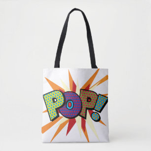 Tote Bag Bande dessinée Pop Art POP! POW!