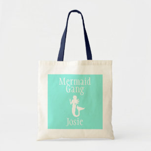 Tote Bag Bande personnalisée Fourre-tout de sirène