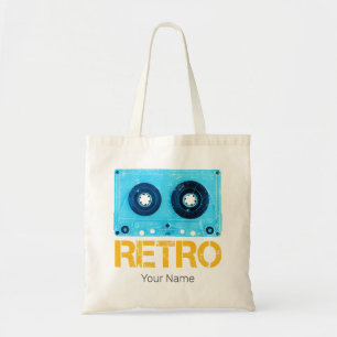 Tote Bag Bande Retro Rechercher Cassette Vintage Fête des a