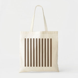 Tote Bag Bandes de bonbons de couleur et blanc