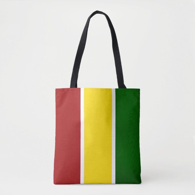 Tote Bag Bandes de couleurs de reggae (Devant)
