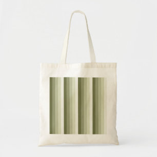 Tote Bag Bandes d'ombre vert olive