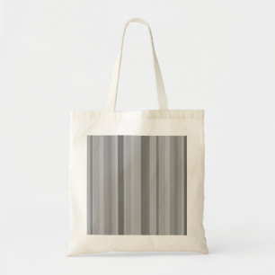 Tote Bag Bandes verticales grises