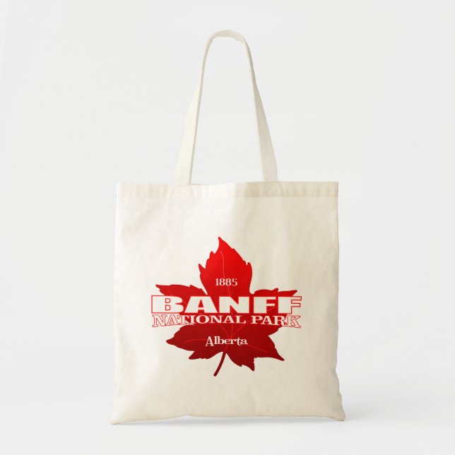 Tote Bag Banff NP (feuille d'érable) (Devant)