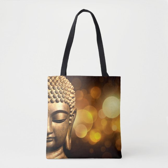 Tote Bag Bangkok, Thaïlande | Bouddha en or (Devant)