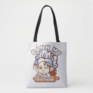 Tote Bag banh mi street food vietnamien