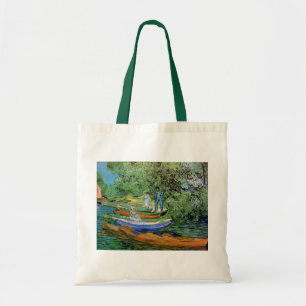 Tote Bag Banque de l'Oise à Auvers par Vincent van Gogh