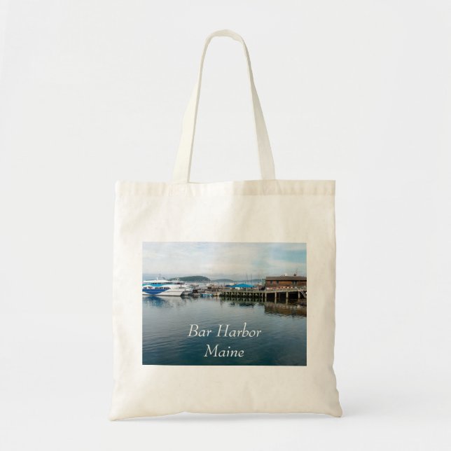 Tote Bag Bar Eau du port (Devant)