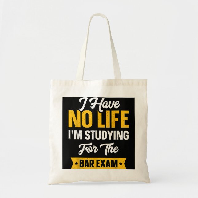 Tote Bag Bar Exam Funny Law School Graduation Gifts 2022 Se (Devant)