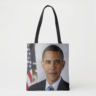 Tote Bag Barack Obama Président américain Portrait de la Ma