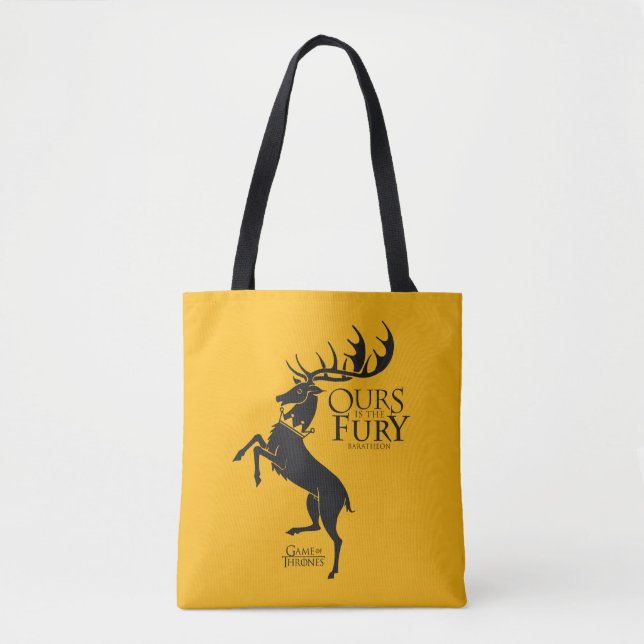 Tote Bag Baratheon Sigil - Notre Furie (Devant)
