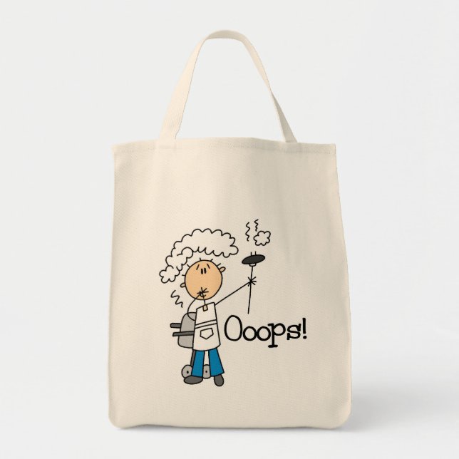 Tote Bag Barbecue Raté (Devant)