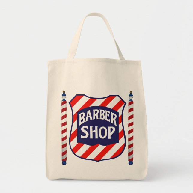 Tote Bag Barbershop (Devant)