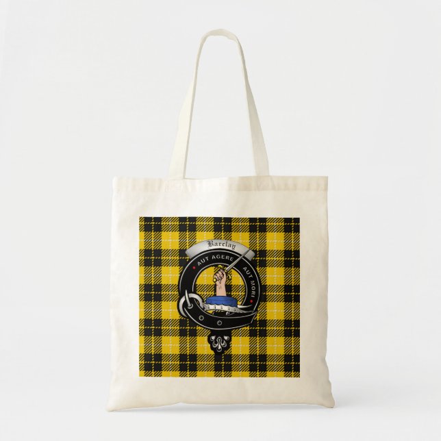 Tote Bag Barclay Clan Badge Tartan Fourre-tout (Devant)