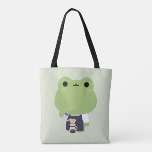 Tote Bag Barista Grenouille Mignon