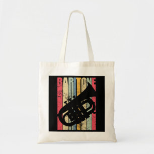 Tote Bag Baritone Saxophone Horse Marching Band Major Gear