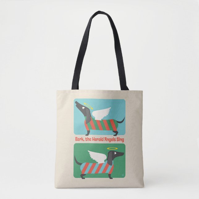 Tote Bag Bark, Le Herald Angels Chante (Devant)