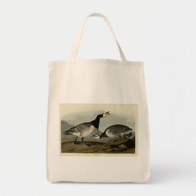 Tote Bag Barnacle Goose - de Audubon's Birds of America (Devant)