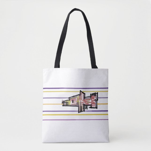 Tote Bag Barracuda joie estivale (Devant)