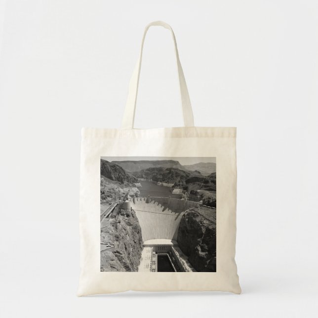 Tote Bag Barrage 3 de B&W Hoover (Devant)