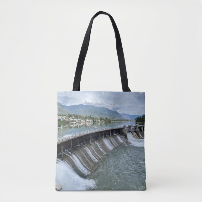 Tote Bag Barrage de Thompson Falls (Devant)