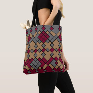 Tote Bag Barre géométrique abstraite